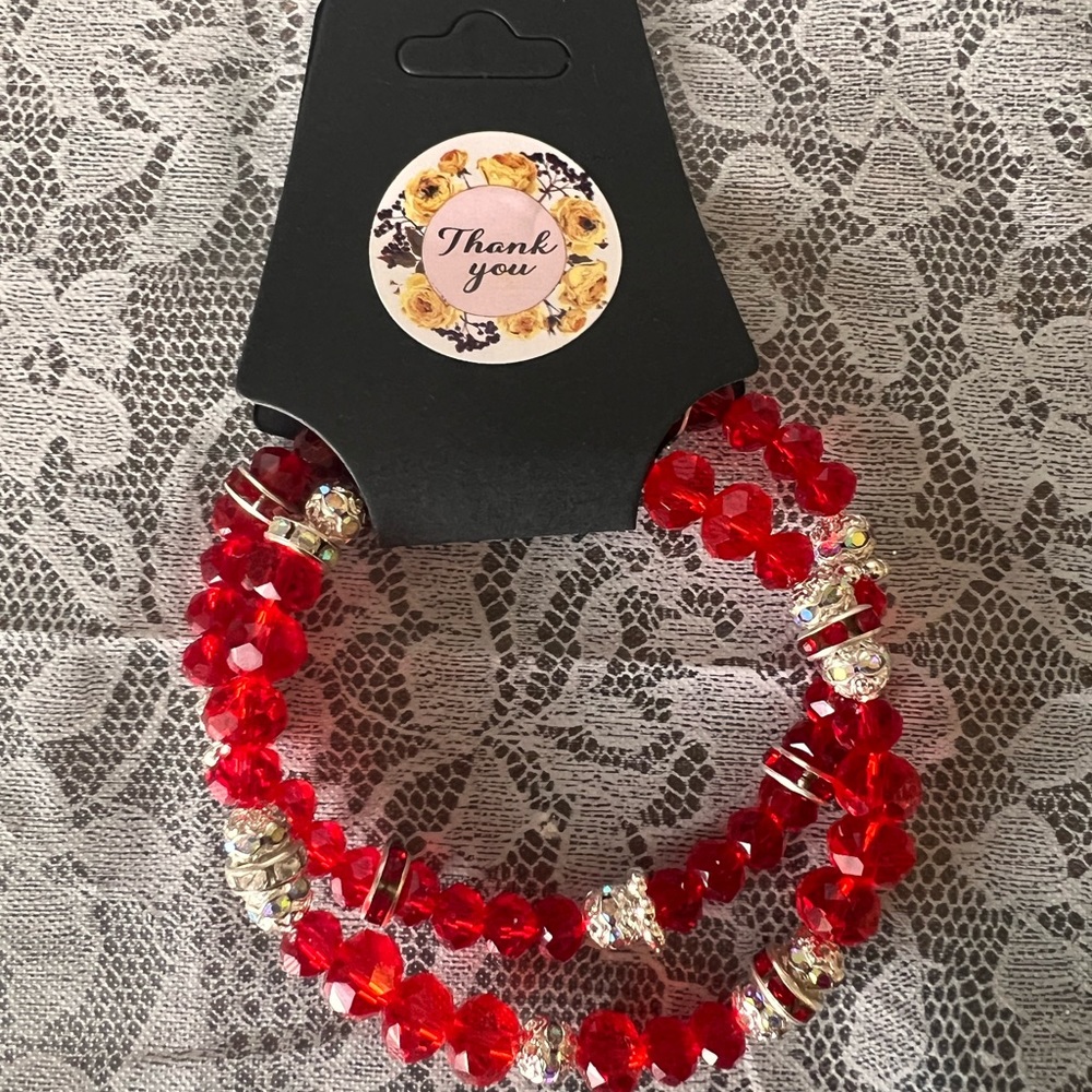 Handmade/Custom Crystal Bracelet - Picture 4 of 8